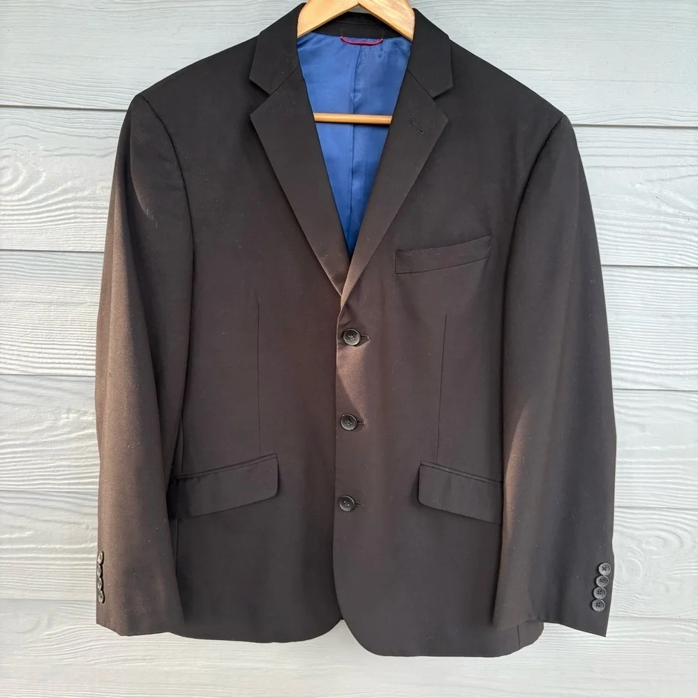 Billy London Black Men's Blazer 40S Sports Coat